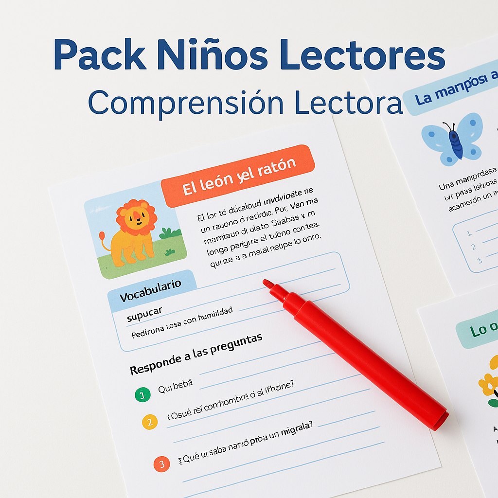 Kit Completo Niños Lectores
